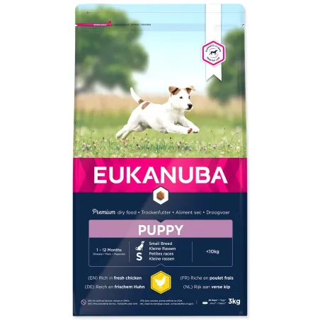 Krmivo EUKANUBA Puppy Small 3kg