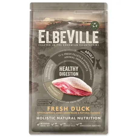 Krmivo ELBEVILLE Adult Mini Healthy Digestion Fresh Duck 1,4kg