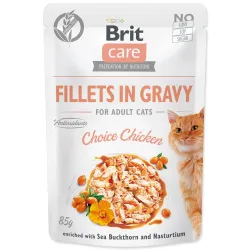 Brit Care Fillets in gravy chicken 85 g