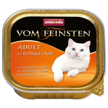 Paštéta Animonda Vom Feinstein Adult hydina a teľacie 100g