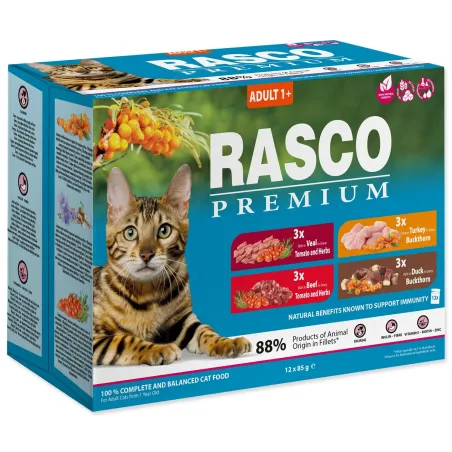 Rasco Premium Adult Multi alutasak 12x85g