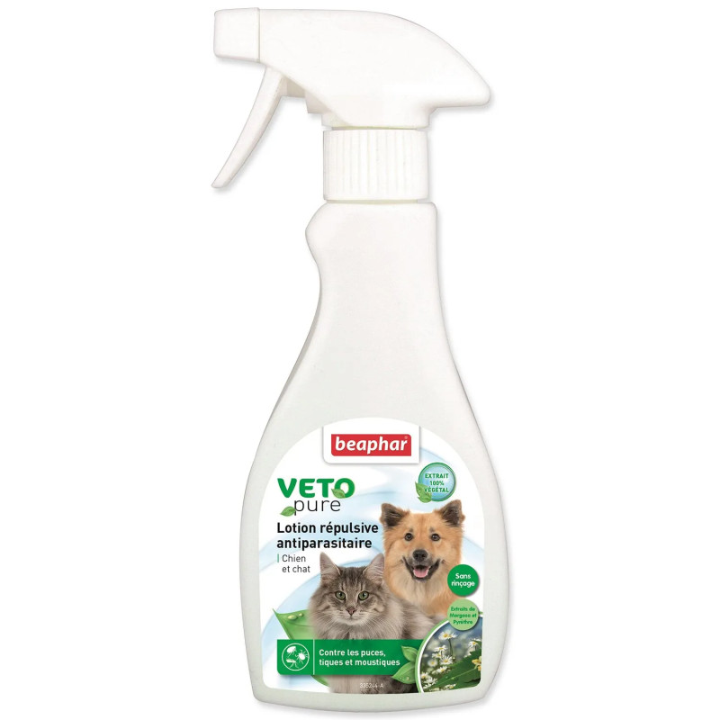 Beaphar BIO lotion bolhák, kullancsok és szúnyogok ellen kutyáknak és macskáknak, 250 ml
