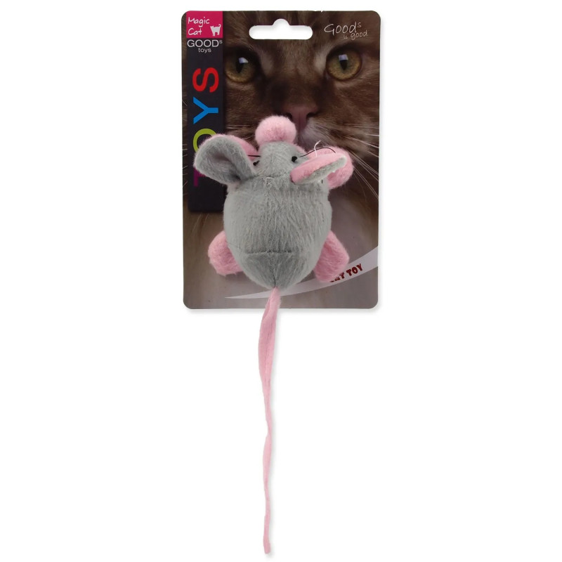 Magic Cat zörgő macskamentás egér játék, vegyes, 22,5 cm