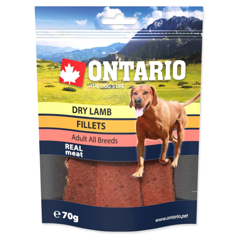 Ontario jutalomfalat bárány szárított szeletek 70g