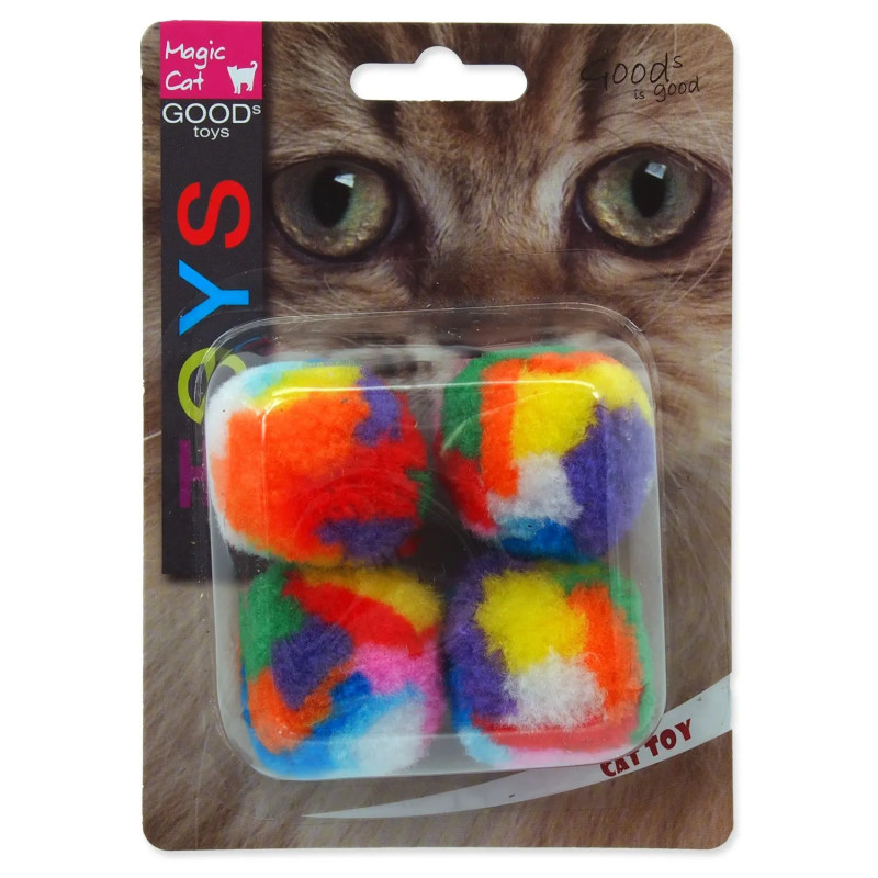 Játék Magic Cat labda 3,75 cm 4 db