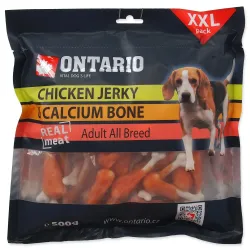 Ontario jutalomfalat csirkehússal bevont kalcium csont 500g