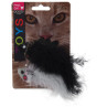 Magic Cat játék mintával, zörgő és macskamentával, mix, 11cm 2db