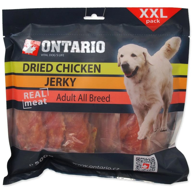 Ontario jutalomfalat csirke, szárított szeletek 500g