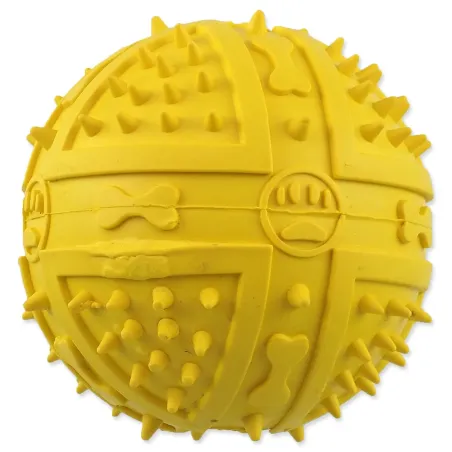 Dog Fantasy tüskés labda sípoló, vegyes színekben, 9cm