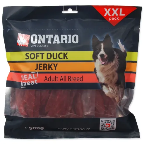 Ontario jutalomfalat kacsa, puha szárított darabok 500g