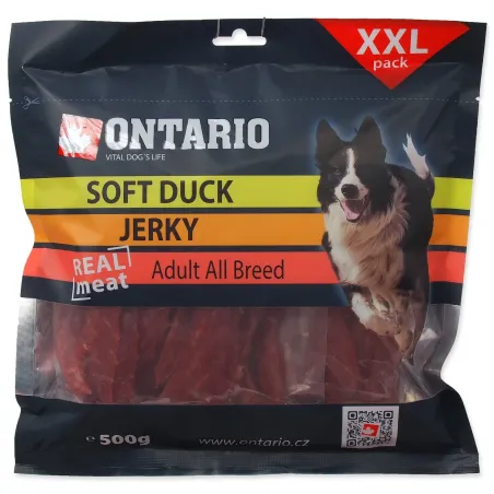 Ontario jutalomfalat kacsa, puha szárított darabok 500g