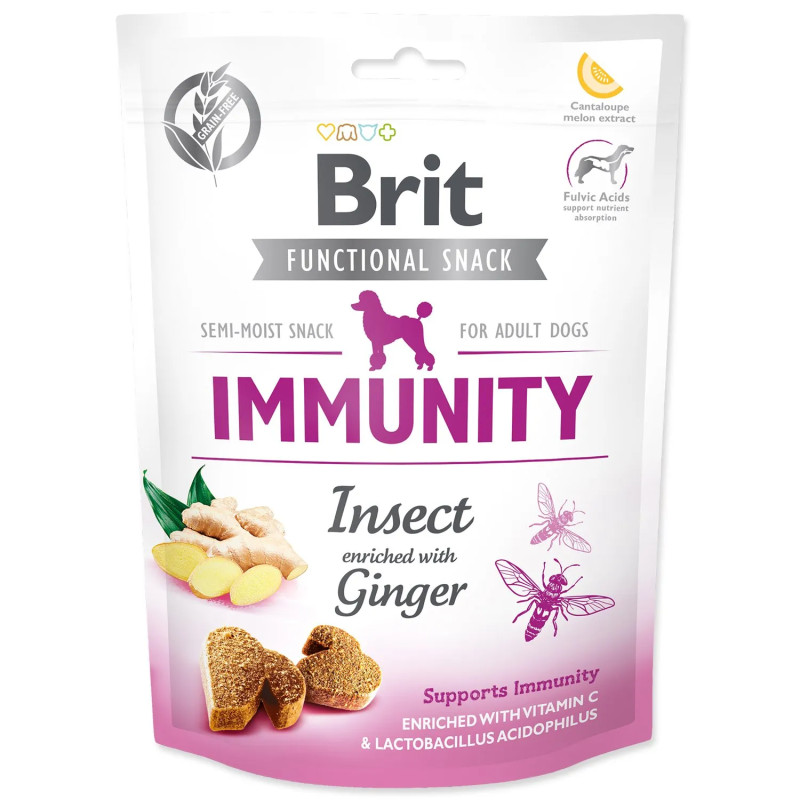 Brit Functional Snack Immunity immunitás rovar 150 g