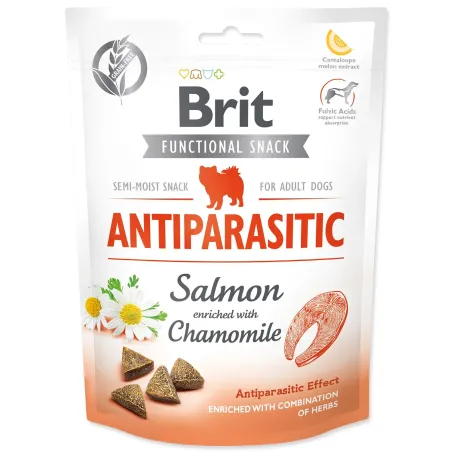 Brit Care Dog Functional Snack Antiparasitic lazac 150g