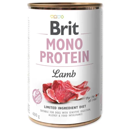 Brit Monoprotein konzerv bárány 400g