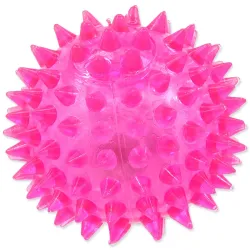 Dog Fantasy LED labda rózsaszín 6cm