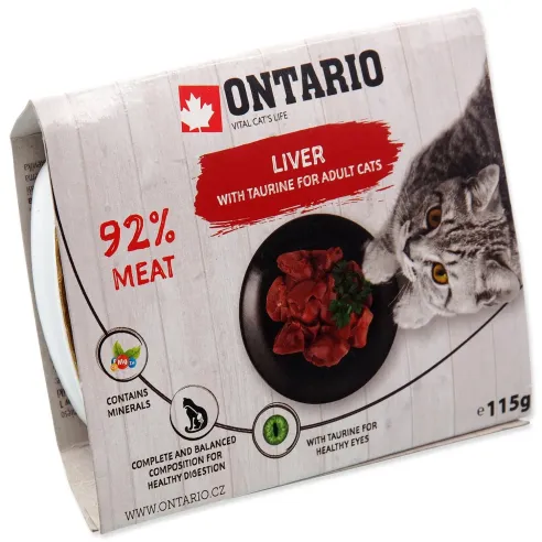 Ontario alutasak májas, taurinnal 115g