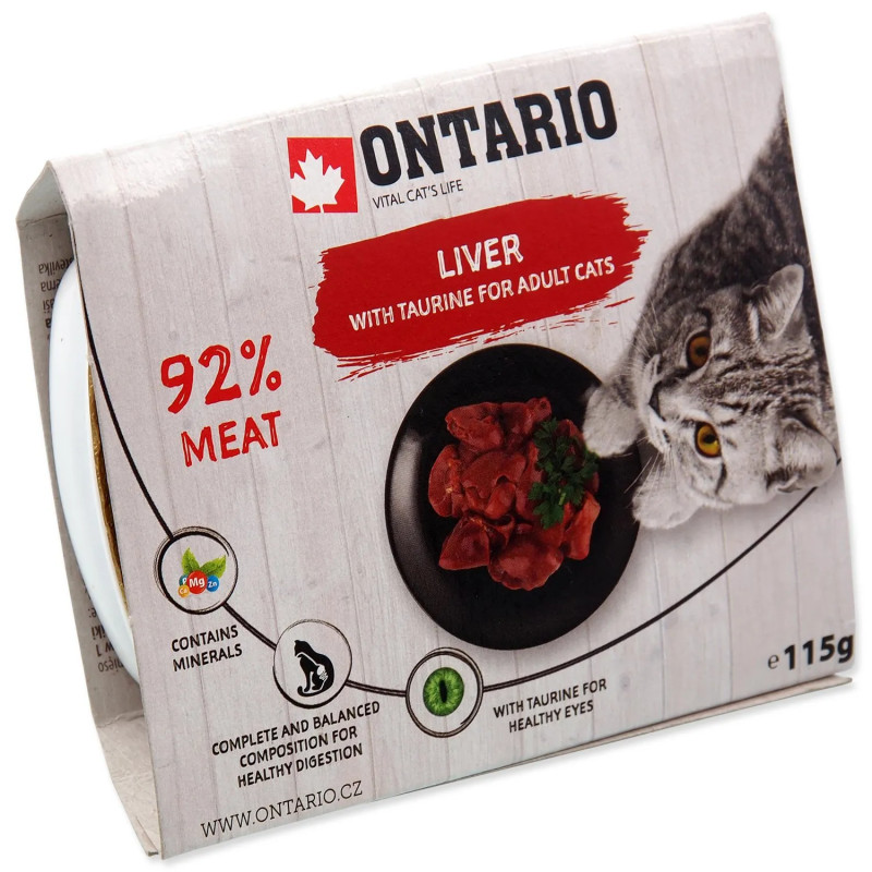 Ontario alutasak májas, taurinnal 115g