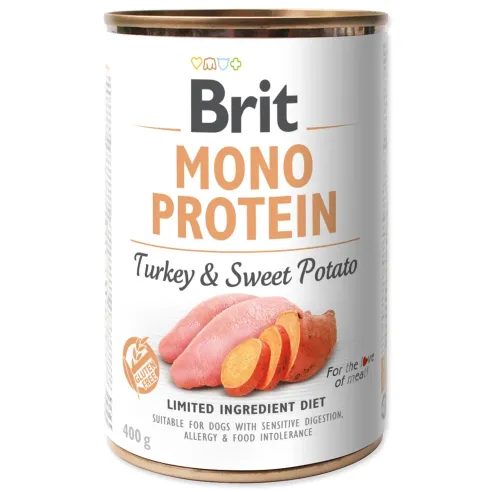 Konzerva Brit Mono protein morka s batátmi 400g