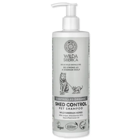 Šampón Wilda Siberica Shed control 400ml