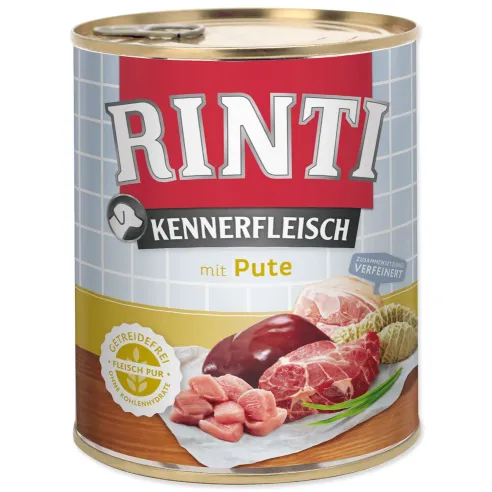 Rinti Kennerfleisch Adult pulyka konzerv 800g
