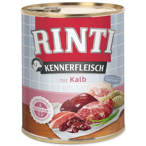 Rinti Kennerfleisch Adult borjú 800g
