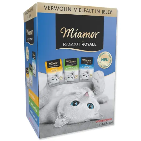 Kapsička Miamor Ragout Royale Adult v želé Multi 4x3x100g