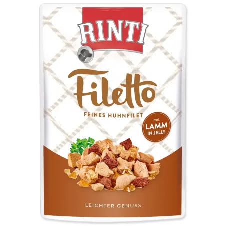 Rinti Filetto felnőtt csirke és bárány aszpikban 100g