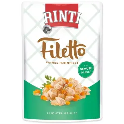 Rinti Filetto Alutasak felnőtt csirke és zöldség zselében 100g