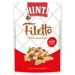 Rinti Filetto Adult csirke és marha aszpikban 100g