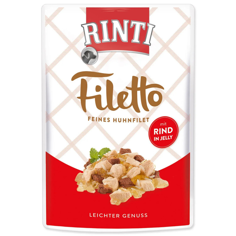 Rinti Filetto Adult csirke és marha aszpikban 100g