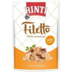 Rinti Filetto Adult alutasak csirke és csirkeszív zselében 100g