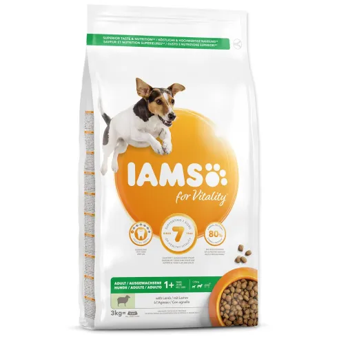 Krmivo IAMS Dog Adult Small & Medium Lamb 3kg