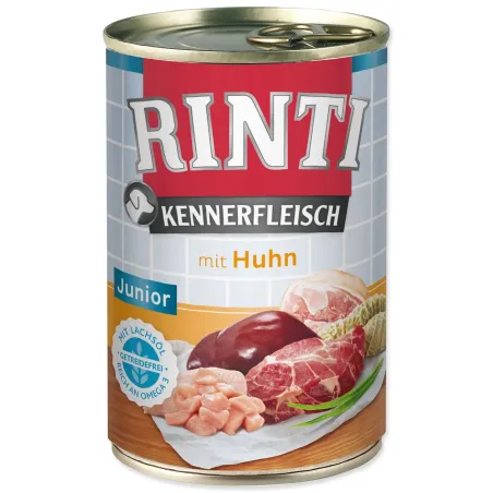 Konzerva Rinti Kennerfleisch Junior kura 400g