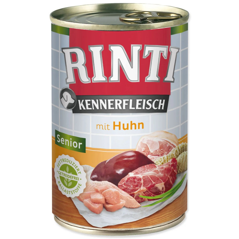 Rinti Kennerfleisch Senior csirke konzerv 400g