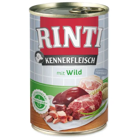 Rinti Kennerfleisch Adult szarvashús konzerv 400g
