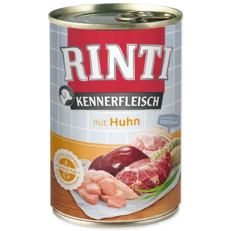 Rinti Kennerfleisch Adult csirke konzerv 400g