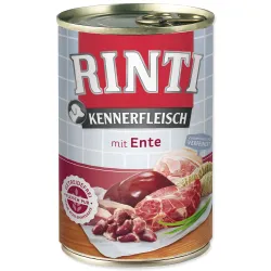 Rinti Kennerfleisch Adult kacsaszív konzerv 400g