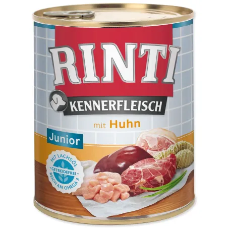 Konzerva Rinti Kennerfleisch Junior kura 800g