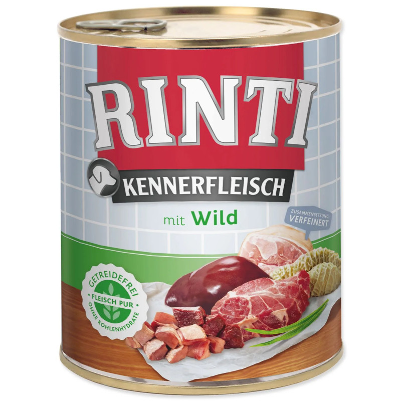 Rinti Kennerfleisch Adult vad konzerv 800g