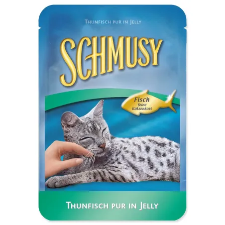 Kapsička Schmusy Nature Adult tuniak v želé 100g