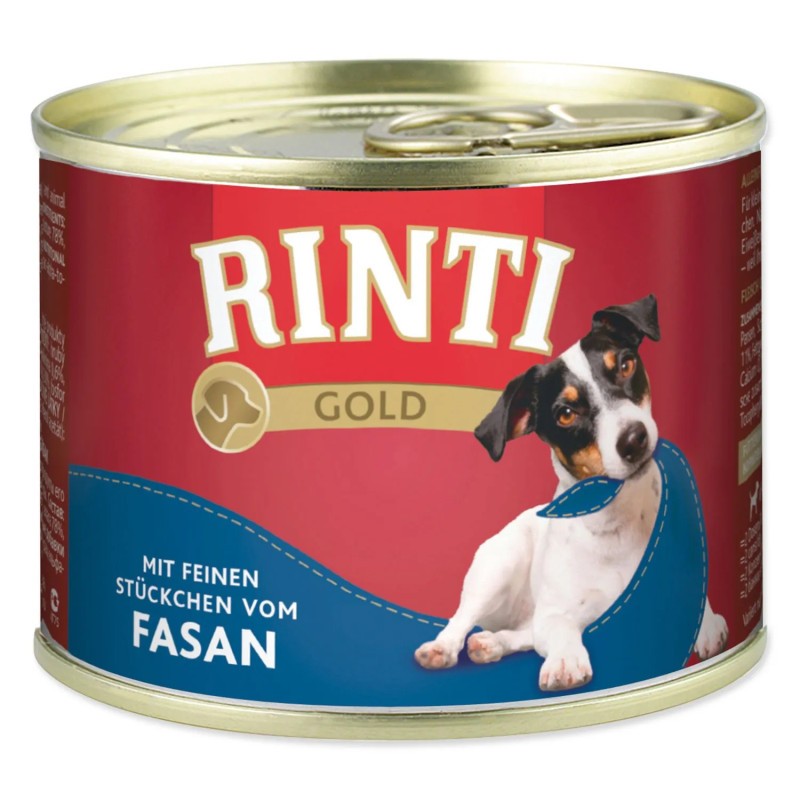 Rinti Gold Adult fácán konzerv 185g