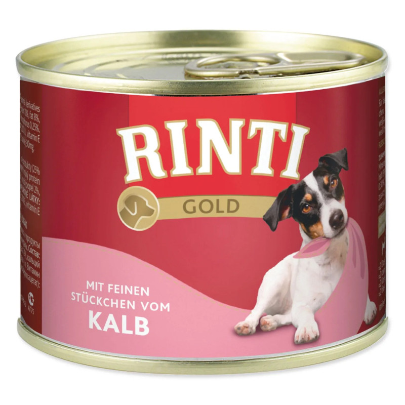 Rinti Gold Adult borjú konzerv 185g