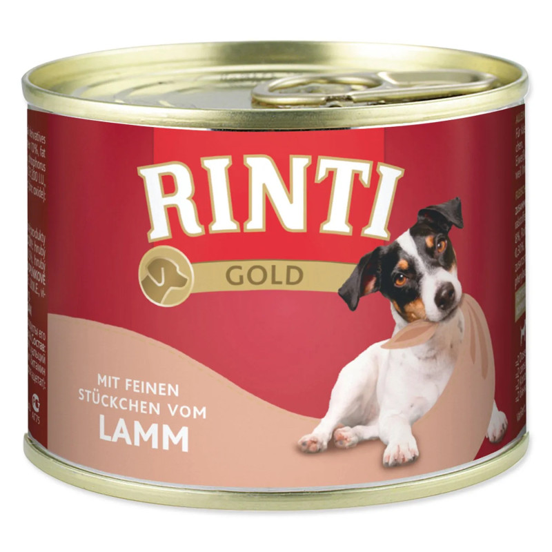 Rinti Gold Adult bárány 185g konzerv