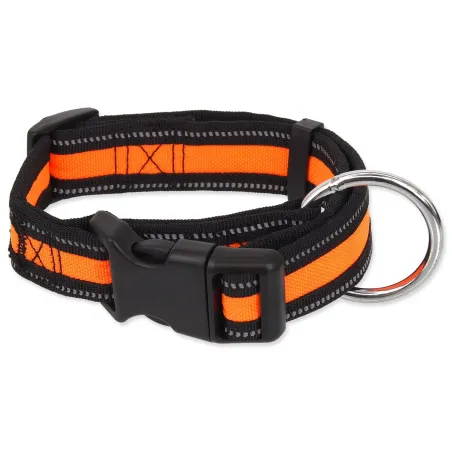 Obojok Dog Fantasy Neoprene S oranžový 2x27-37cm