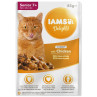 IAMS Delights Adult Senior pulyka szószban 85g