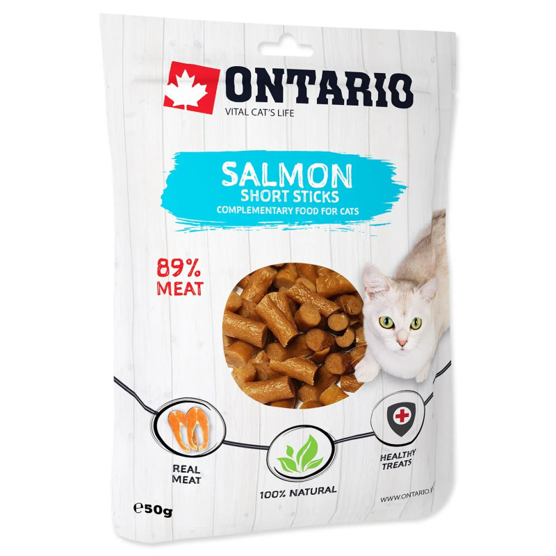 Ontario jutalomfalat lazacból, rövid rudacskák 50g