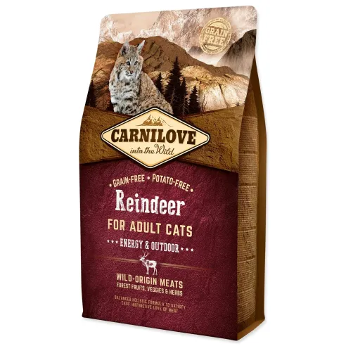 Krmivo Carnilove Adult Energy & Outdoor Reindeer 2kg