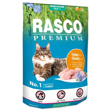 Rasco Premium Indoor eledel pulykával és cikóriagyökérrel 0,4kg
