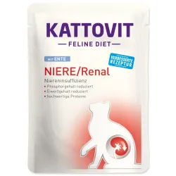 Kattovit Kidney/Renal pástétom kacsával 85g
