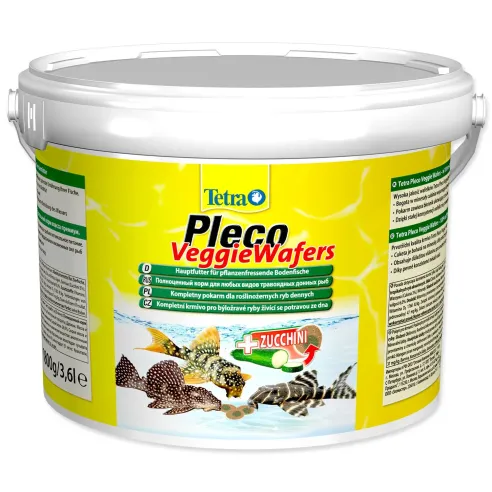 Krmivo Tetra Pleco Veggie Wafers 3,6l